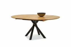 Outlet Musterring Esstisch mit Auszug Helmond Ø 120/170 cm Natur