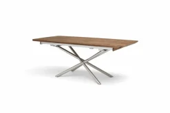 Hot Musterring Esstisch mit Auszug Helmond 200(280) x 100 cm Nussbaum