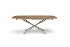 Hot Musterring Esstisch mit Auszug Helmond 200(280) x 100 cm Nussbaum