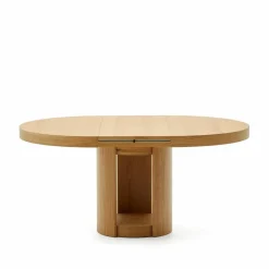 Kave Home Esstisch mit Auszug Artis Ø 120/ 170 cm