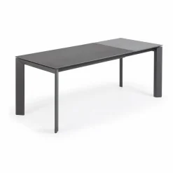 Outlet Kave Home Esstisch mit Auszug Atta 140/200 x 90 cm Grau