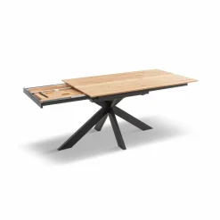 Esstisch mit Auszug Ballina 160/245 x 90 cm Wildeiche