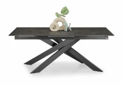 Discount set one by Musterring Esstisch mit Auszug Baltimore 200/250 x 100 cm Schwarz