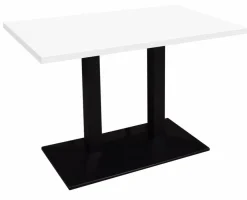 Best Mäusbacher Esstisch mit Auszug Bistro 120/160 x 70 cm Weiß / Matt