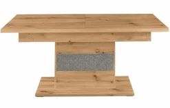 Discount set one by Musterring Esstisch mit Auszug Deltona 90 x 180/230 cm Eiche Artisan