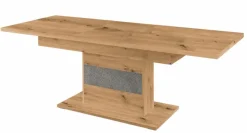 Discount set one by Musterring Esstisch mit Auszug Deltona 90 x 180/230 cm Eiche Artisan