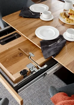 SCHÖNER WOHNEN-Kollektion Esstisch mit Auszug Easy 220/320 x 100 cm