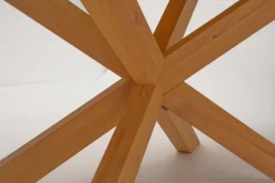 Hot Boegner Esstisch mit Auszug Frankfurt 200 x 100 cm Wildeiche Bianco