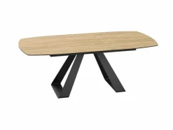 New Akante Esstisch mit Auszug Houston 160/200 x 100 cm Eiche hell