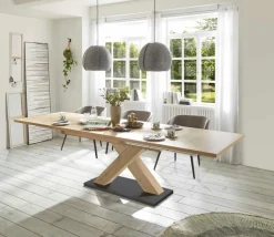 Mäusbacher Esstisch mit Auszug Komfort Plus 160/260 x 90 cm