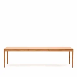 Discount Kave Home Esstisch mit Auszug Lenon 200/ 280 x 90 cm Natur