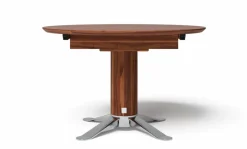 New JOOP! Esstisch mit Auszug Lounge (8125) Ø 120/165 cm Nuss