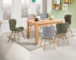 Mäusbacher Esstisch mit Auszug Monaco 120/176 x 80 cm