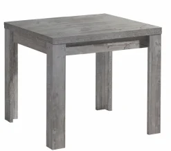 Best Mäusbacher Esstisch mit Auszug Monaco 80/136 x 80 cm Betonoptik