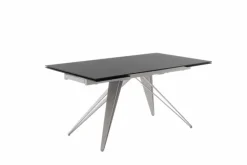 Sale MCA Esstisch mit Auszug Nemuro 160/240 x 90 cm Schwarz