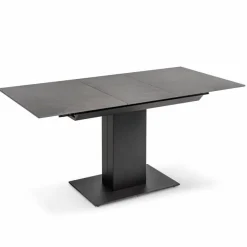 Clearance Esstisch mit Auszug Olinda 120/160 x 80 cm Anthrazit