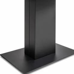 Clearance Esstisch mit Auszug Olinda 120/160 x 80 cm Anthrazit