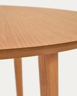 Kave Home Esstisch mit Auszug Oqui Ø 90/170 cm