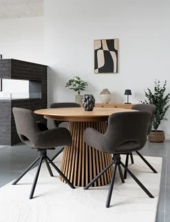 Sale Esstisch mit Auszug Osaka Ø 120/ 240 cm Natur