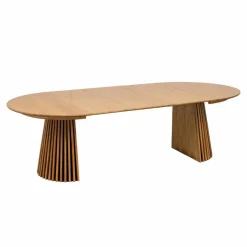 Sale Esstisch mit Auszug Osaka Ø 120/ 240 cm Natur