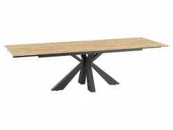 Clearance Akante Esstisch mit Auszug Ottawa 190/270 x 100 cm Eiche hell