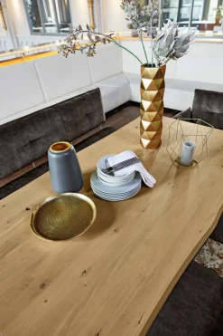 Best Musterring Esstisch mit Auszug Pinero 557 180/280 x 100 cm Wildeiche