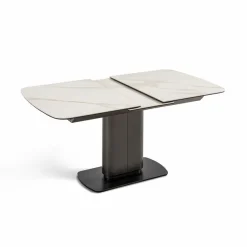 New Esstisch mit Auszug Rubi 140/180 x 90 cm Weiß