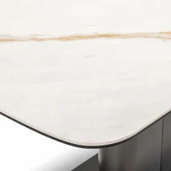 New Esstisch mit Auszug Rubi 140/180 x 90 cm Weiß