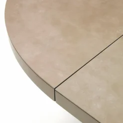 Kave Home Esstisch mit Auszug Vashiti 120/ 160 cm Braun