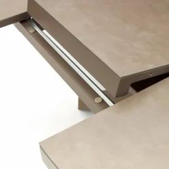 Kave Home Esstisch mit Auszug Vashiti 120/ 160 cm Braun