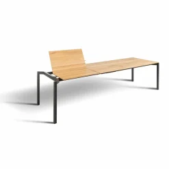 Sormani Esstisch mit Auszug Verona 200/280 x 100 cm Wildeiche geölt