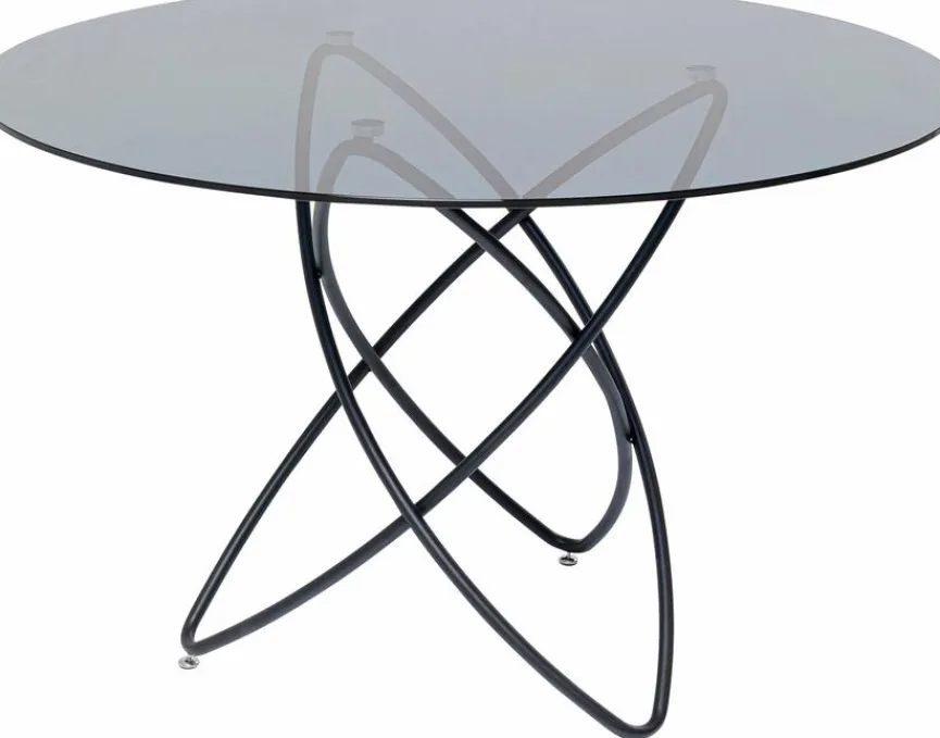 KARE DESIGN Esstisch Molekular 85673 Ø 120 cm Schwarz