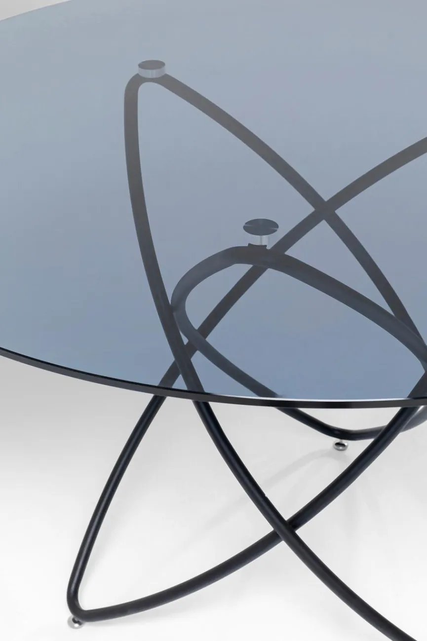 KARE DESIGN Esstisch Molekular 85673 Ø 120 cm Schwarz