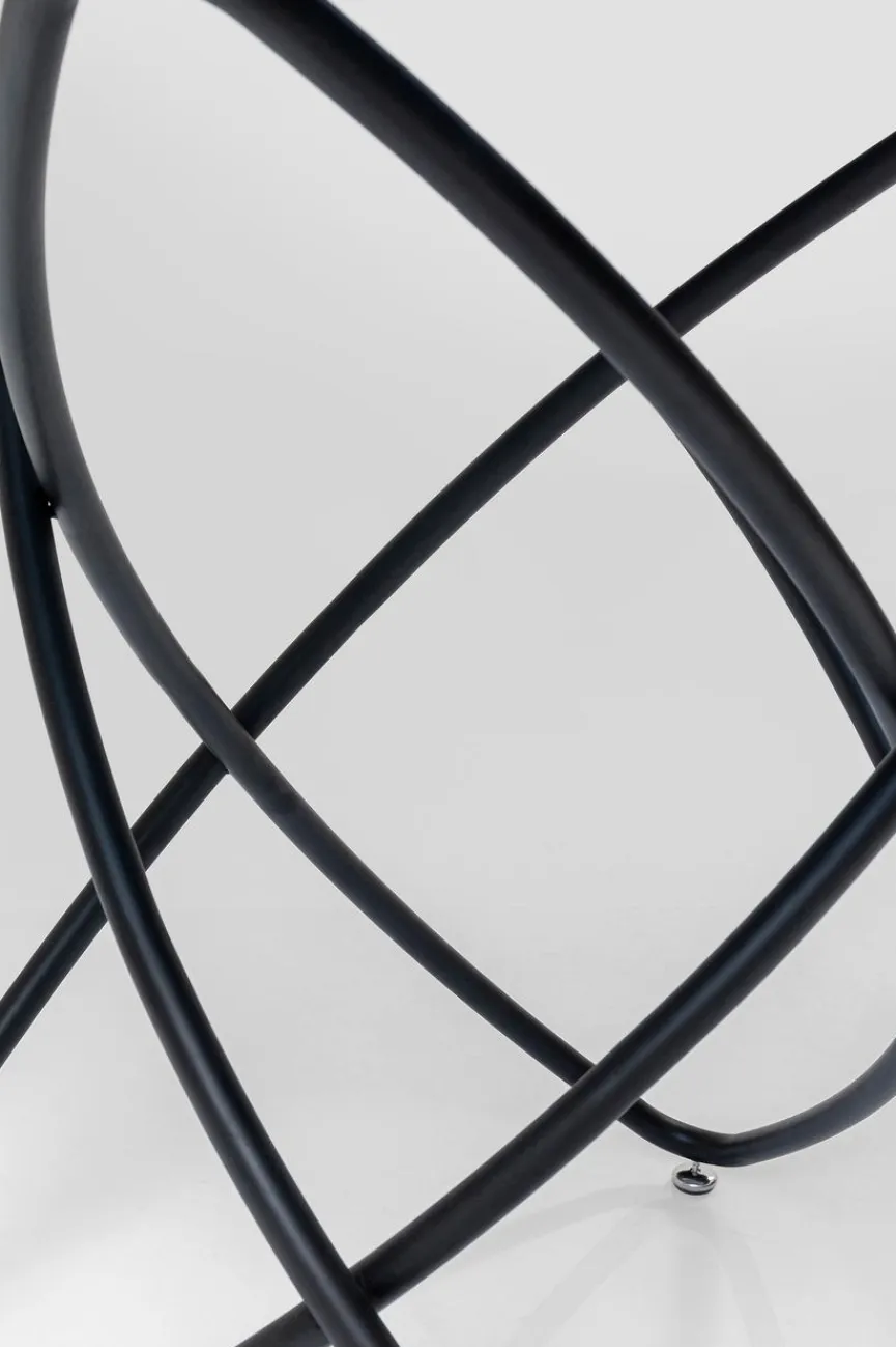 KARE DESIGN Esstisch Molekular 85673 Ø 120 cm Schwarz