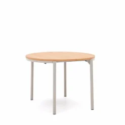 Discount Kave Home Esstisch Montuiri Ø 90/ 170 cm Eiche