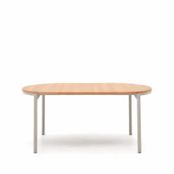 Discount Kave Home Esstisch Montuiri Ø 90/ 170 cm Eiche