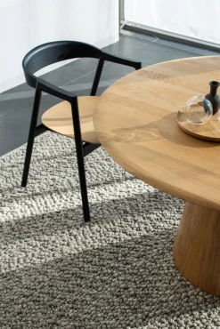 Clearance GAZZDA Esstisch Mushroom Ø 126 cm Eiche