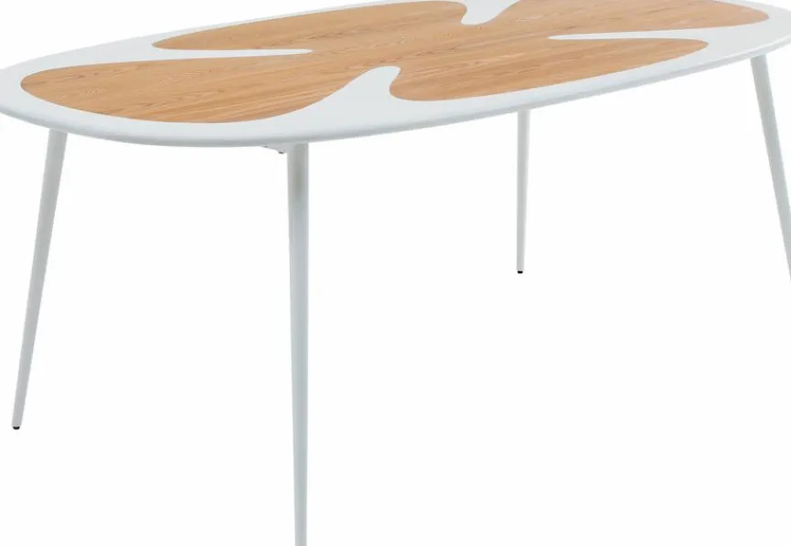 Sale KARE X KARIM RASHID Esstisch Petal 70857 200 x 100 cm Weiß