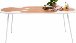 Sale KARE X KARIM RASHID Esstisch Petal 70857 200 x 100 cm Weiß