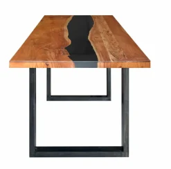 New WOLFMÖBEL Esstisch Resin 180 x 90 cm Akazie