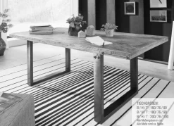 G+K Esstisch Ruston 160 x 90 cm