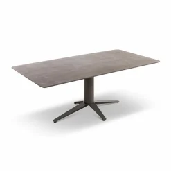 Outlet bert plantagie Esstisch Table Talk 200 x 100 cm Anthrazit