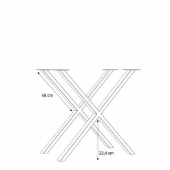 FORTE Esstisch Tables 140 x 90 cm