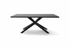 Clearance Musterring Esstisch Tiama 220 x 100 cm Eiche Schwarz