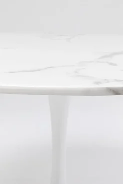 KARE DESIGN Esstisch Vento 86017 Ø 110 cm Weiß