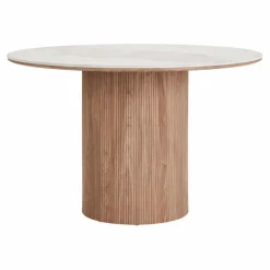 Discount Esstisch Veria Ø 120 cm Weiß