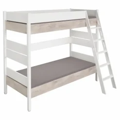 Online Paidi Etagenbett Kira 90 x 200 cm Eiche-Nautik