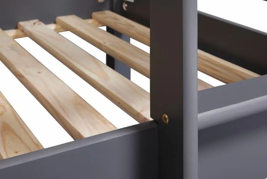 Sale Inter Link Etagenbett Lavius 90 x 200 cm Grau