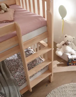 Etagenbett Pino 90 x 200 cm Natur