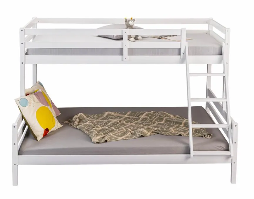 Best Inter Link Etagenbett Sleepy Cloud 140/90x200 cm Weiß